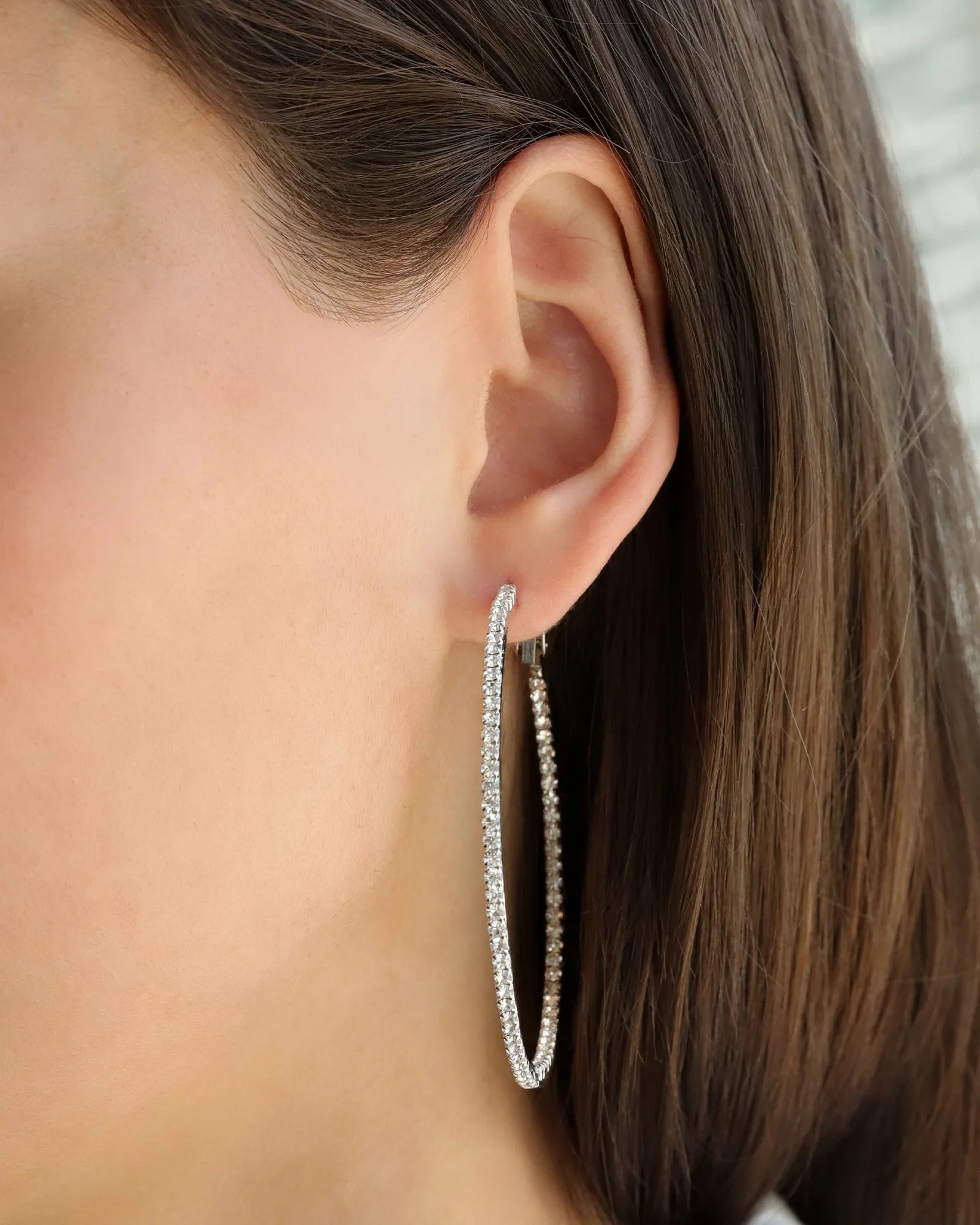 Double Vision Hoops | 60mm sold by Blue Ruby product image thumbnail 2