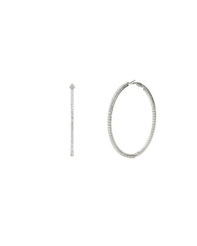 Double Vision Hoops | 60mm sold by Blue Ruby