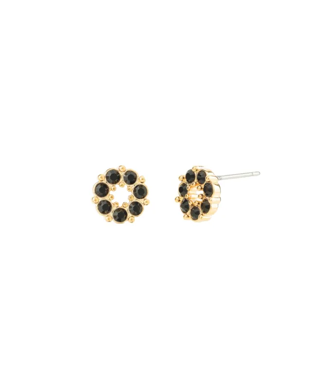 Circle Crystal Studs sold by Blue Ruby