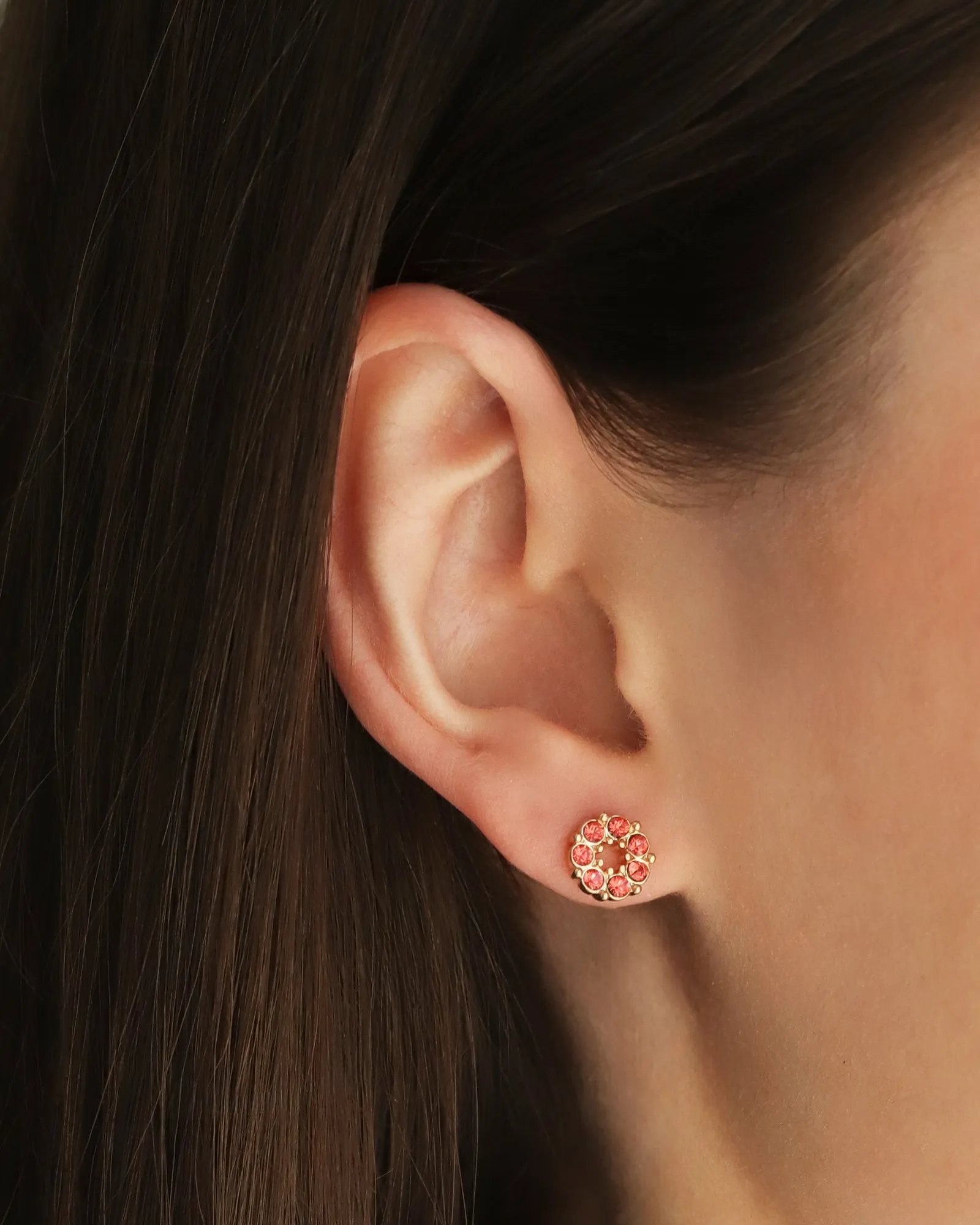 Circle Crystal Studs sold by Blue Ruby product image thumbnail 2