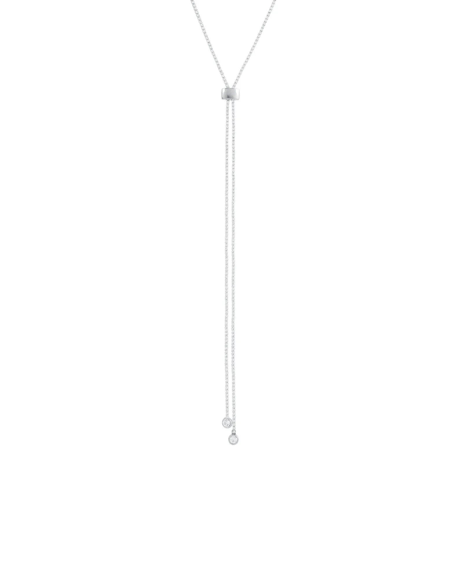 1 Row Crystal Slider Lariat sold by Blue Ruby