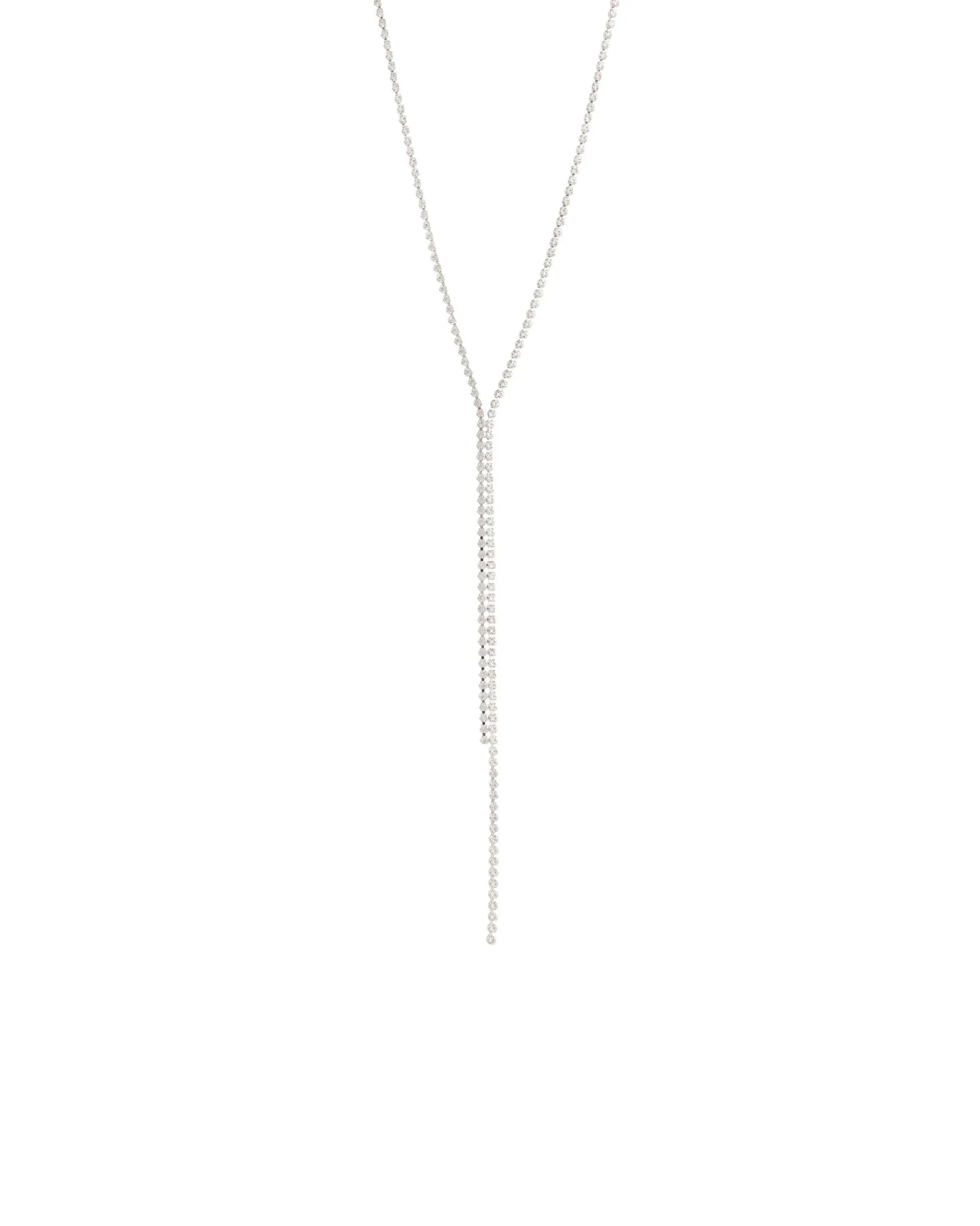 Bezel Crystal Lariat sold by Blue Ruby