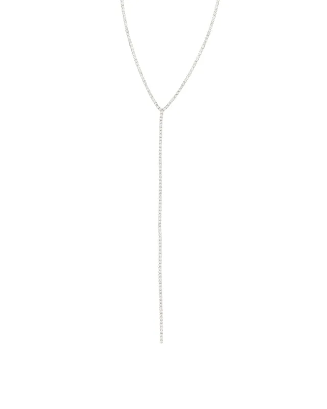 1 Row Long Crystal Lariat sold by Blue Ruby