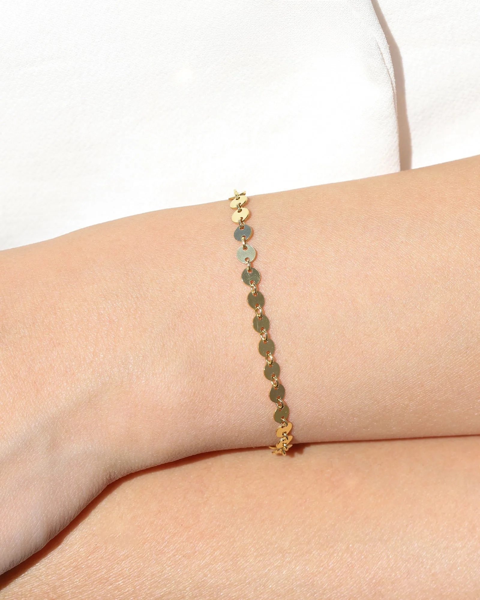 Coin Chain Bracelet sold by Blue Ruby product image thumbnail 2