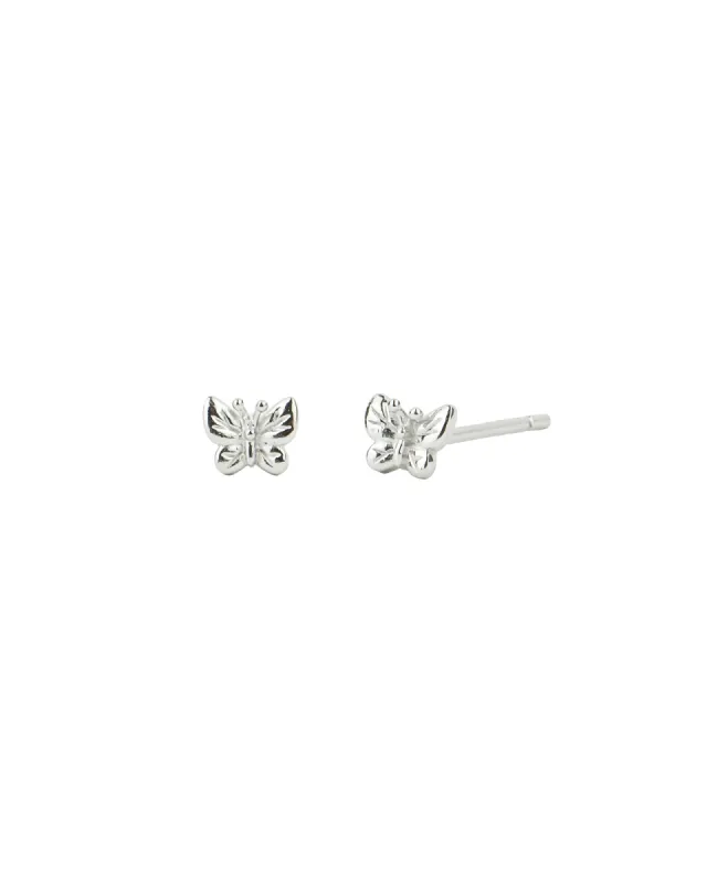 Tiny Butterfly Studs sold by Blue Ruby
