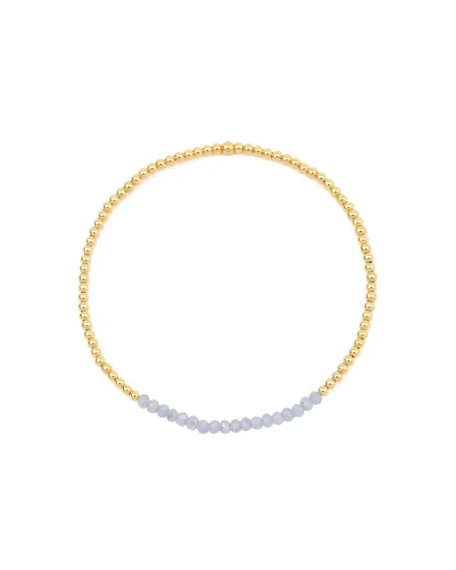 Beaded Crystal Bracelet | 2mm sold by Blue Ruby