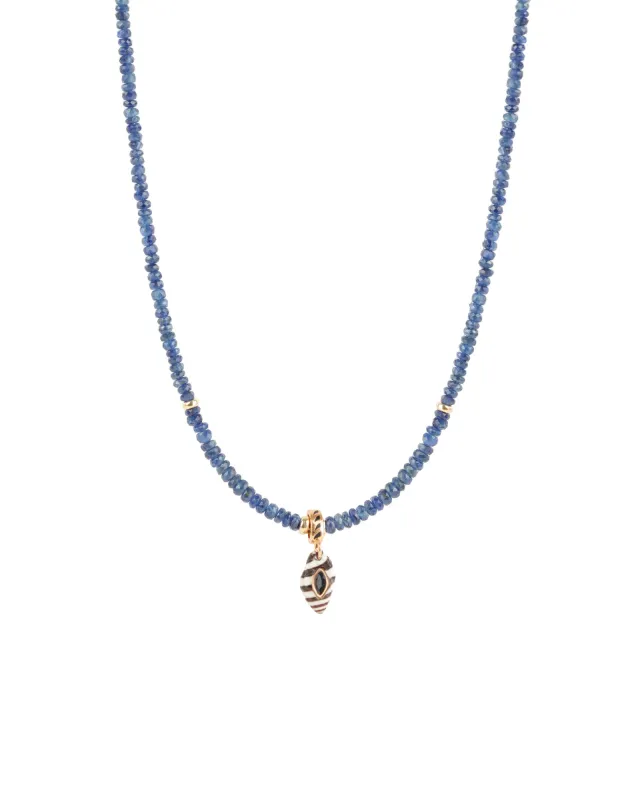 Shell Charm Beaded Necklace sold by Blue Ruby