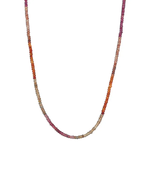 Autumn Mix Beaded Necklace | 3.5mm sold by Blue Ruby