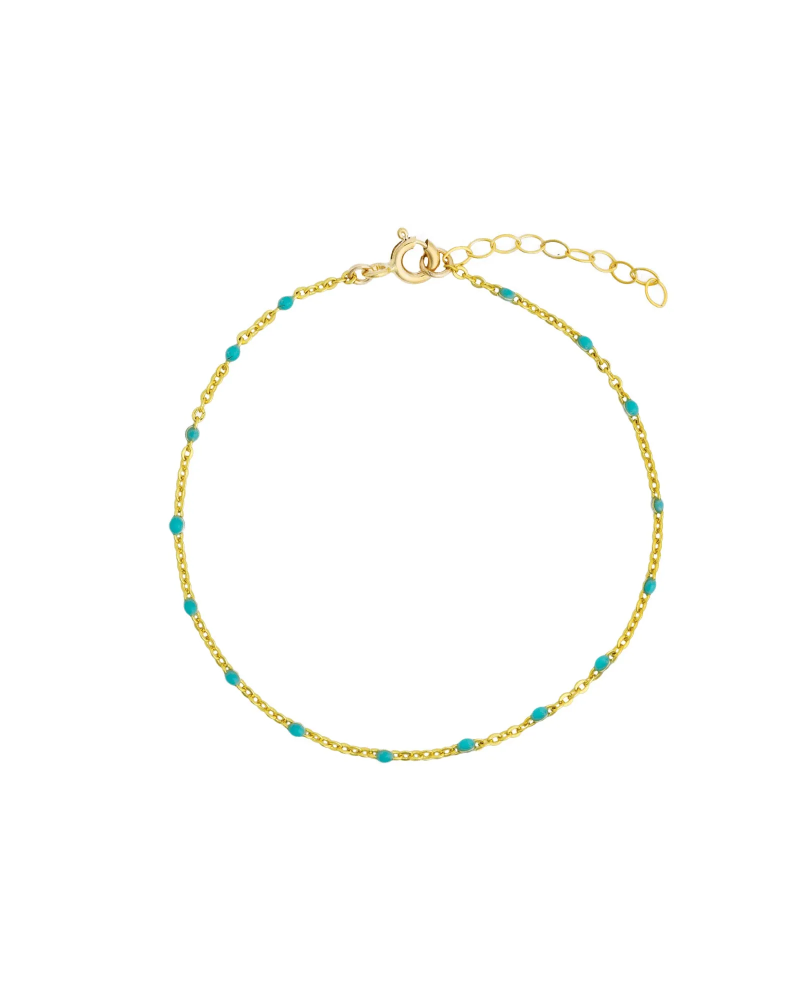 Enamel Chain Bracelet sold by Blue Ruby
