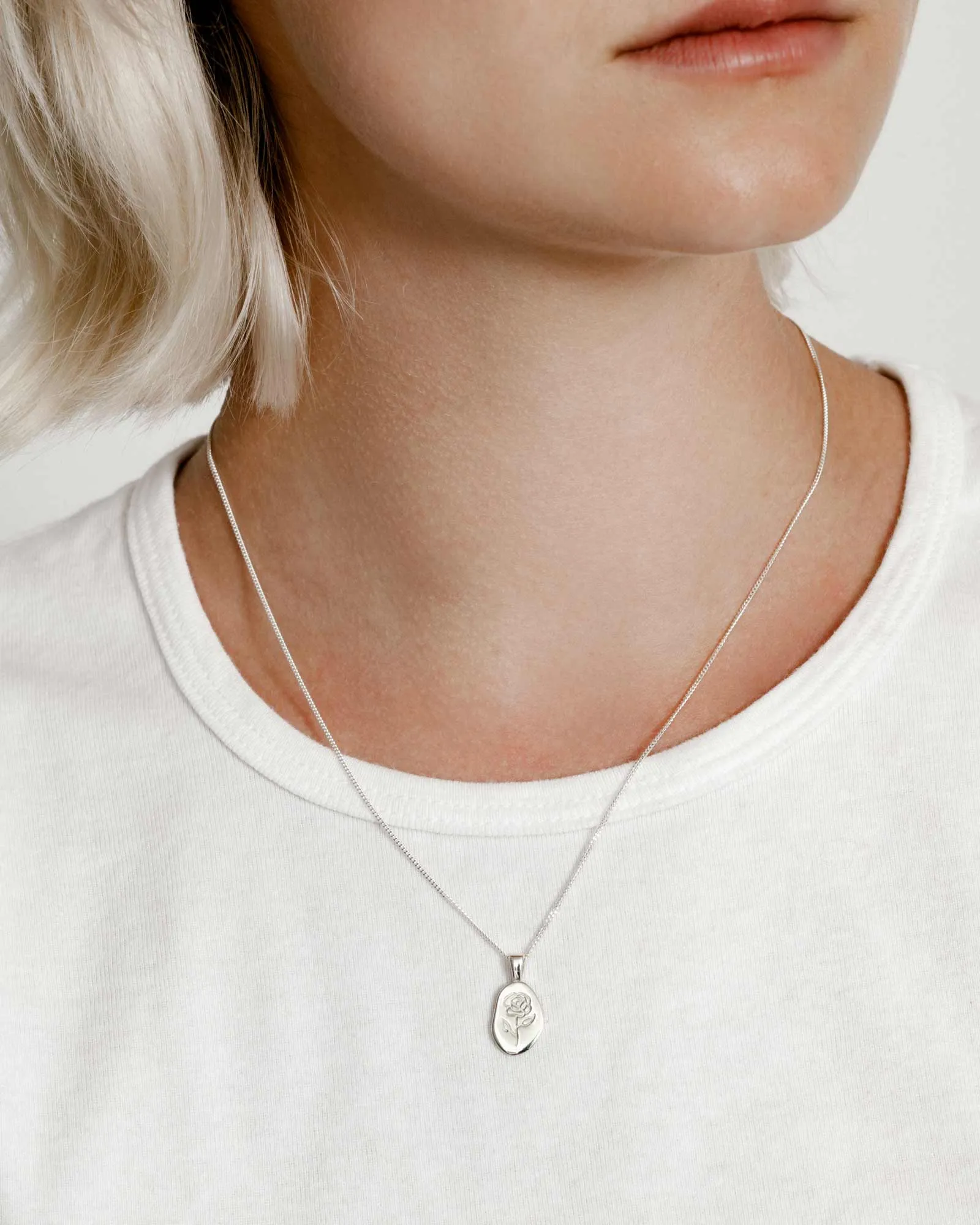 Rose Pendant Necklace sold by Blue Ruby product image thumbnail 2