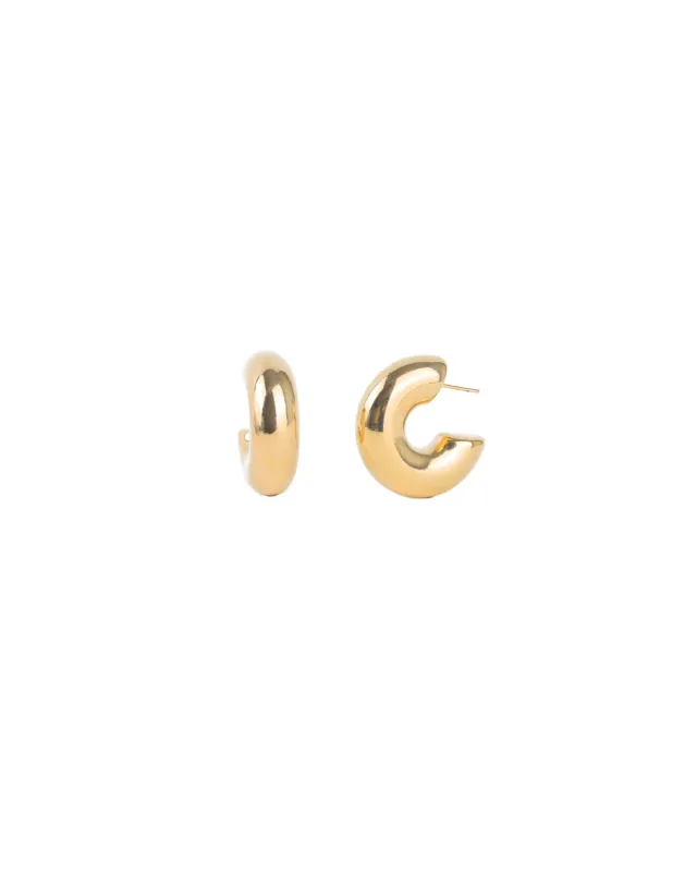 Wide Hoops | 33mm sold by Blue Ruby
