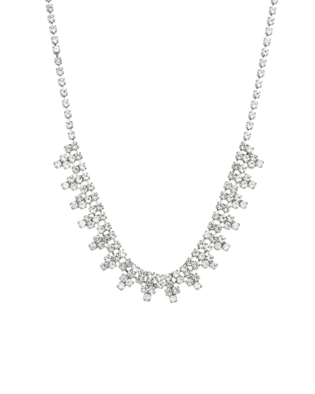 Crystal Cluster Pyramid Necklace sold by Blue Ruby