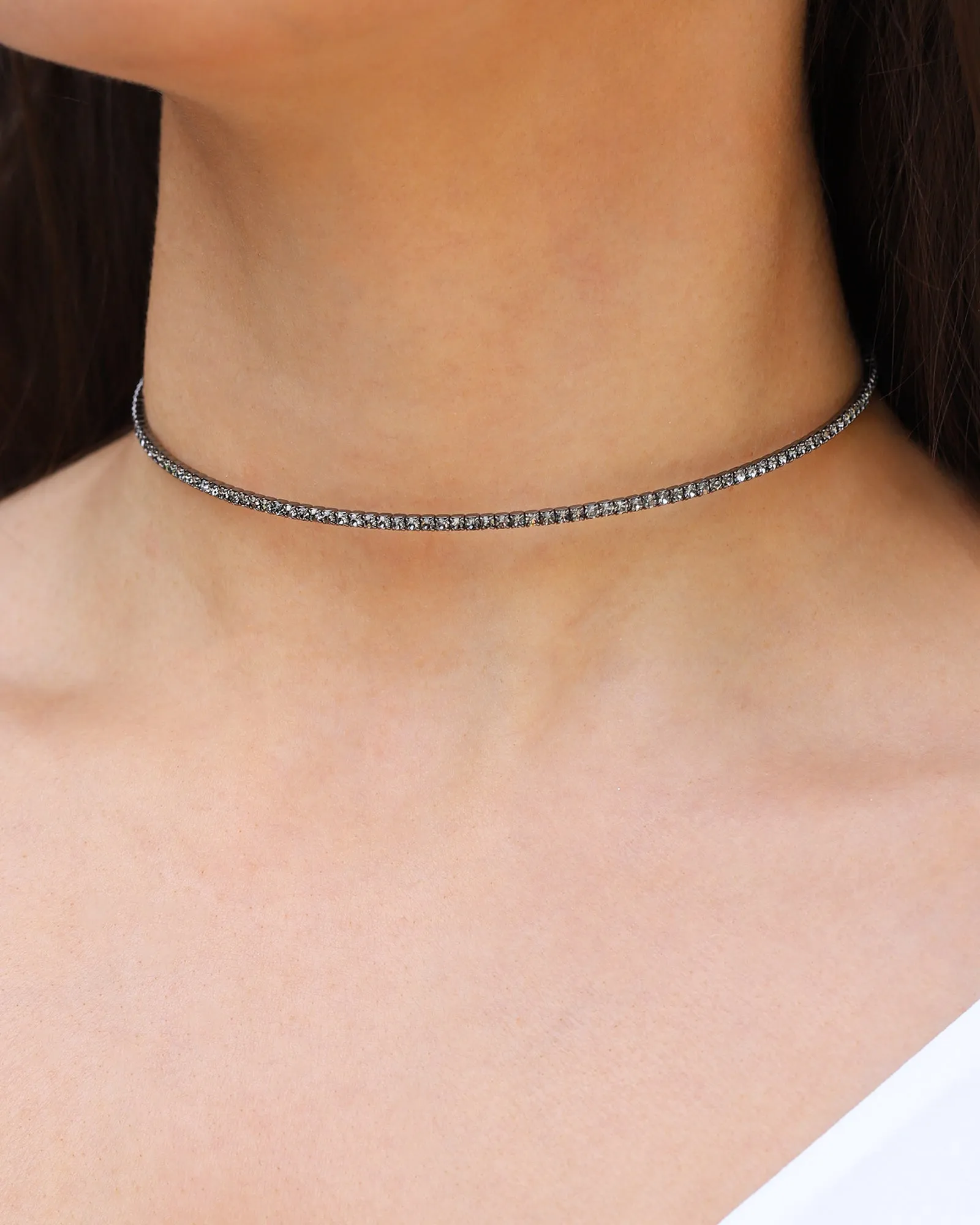 1 Row Crystal Choker sold by Blue Ruby product image thumbnail 2