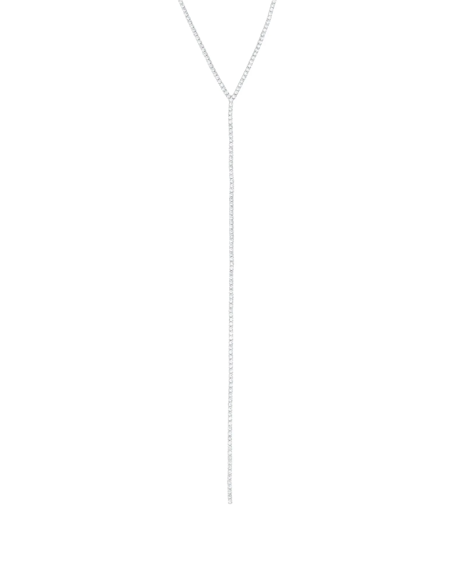 Long Drop Crystal Lariat sold by Blue Ruby