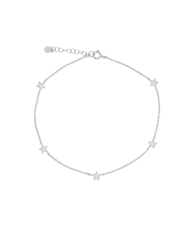Star Pavé Anklet sold by Blue Ruby