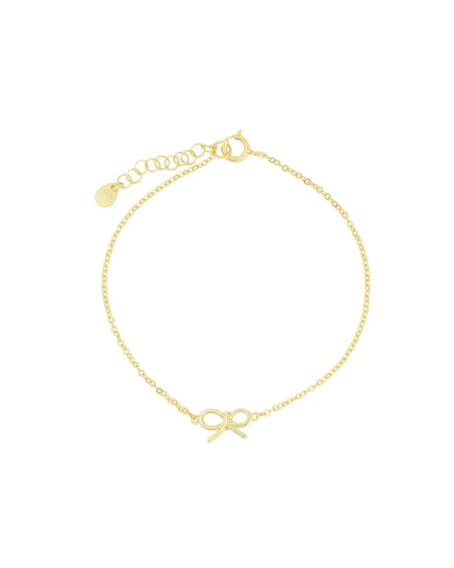 Bow Charm Bracelet sold by Blue Ruby