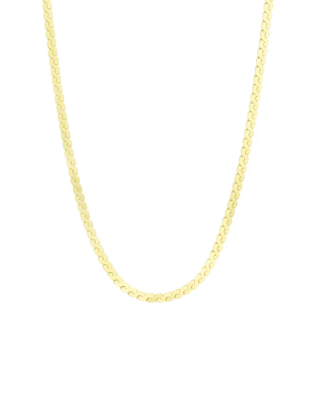 Serpentine Chain Necklace sold by Blue Ruby