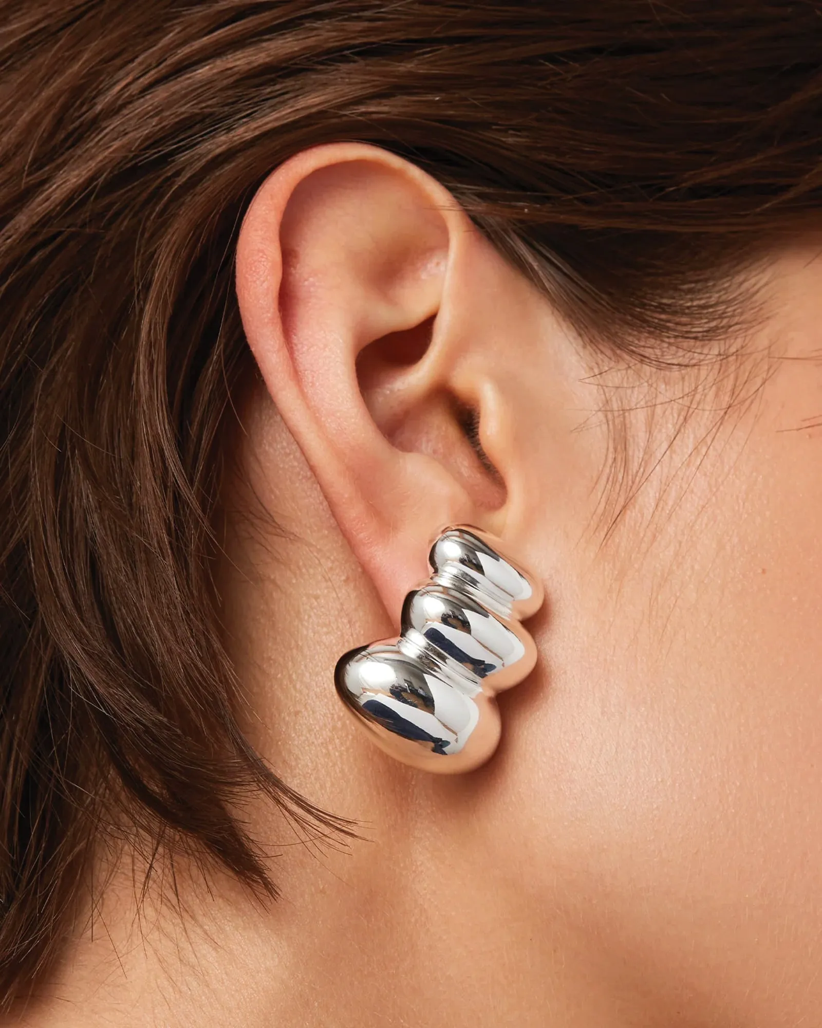 Non-Stop Clip-On Earrings sold by Blue Ruby product image thumbnail 2