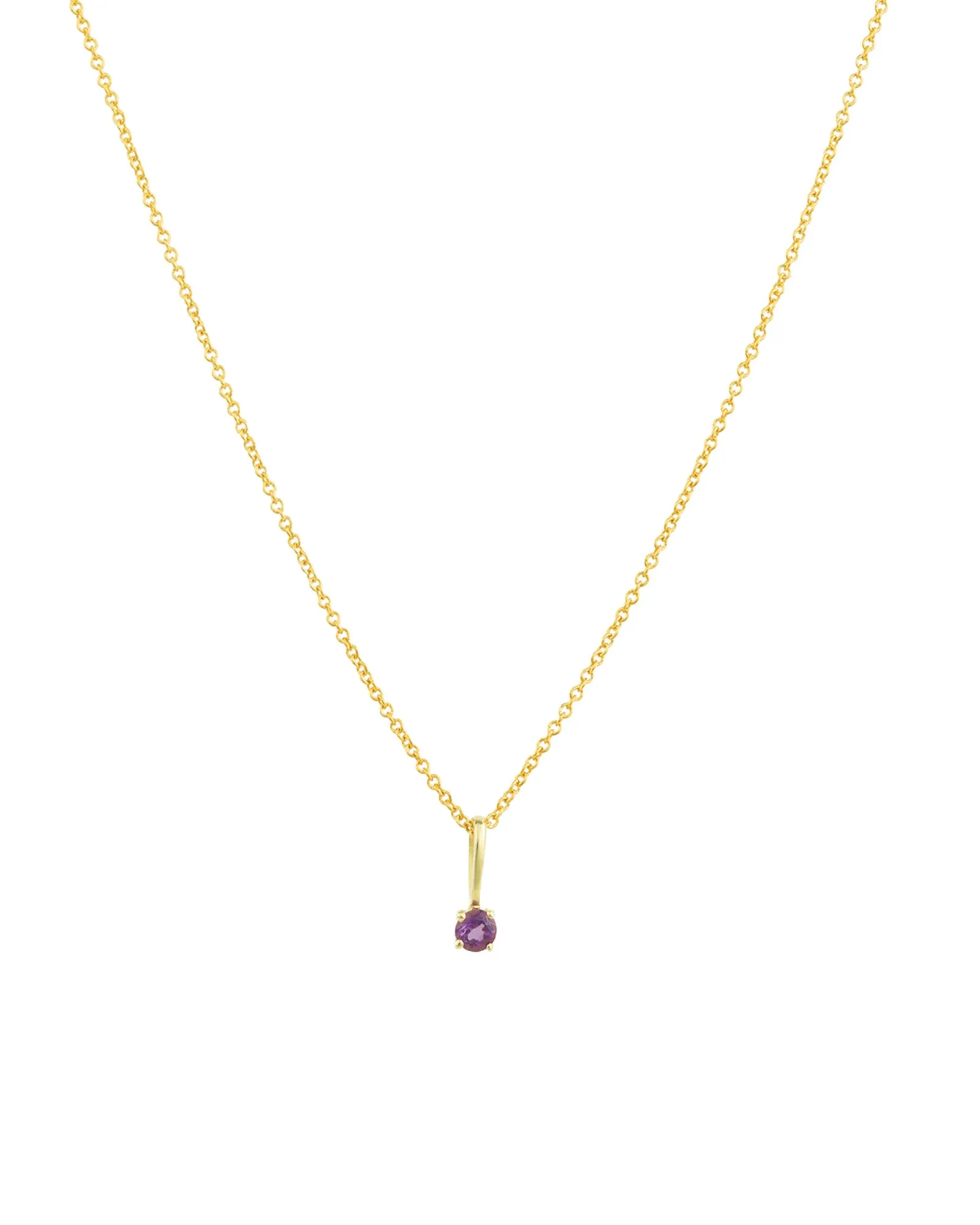 Birthstone Pendant Necklace sold by Blue Ruby