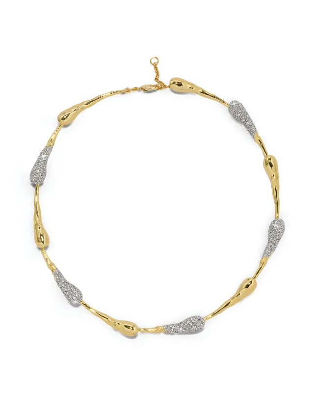 Solanales Crystal Teardrop Riviera Necklace sold by Blue Ruby