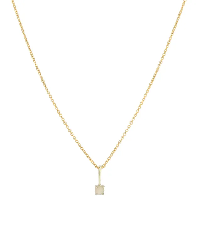 Birthstone Pendant Necklace sold by Blue Ruby