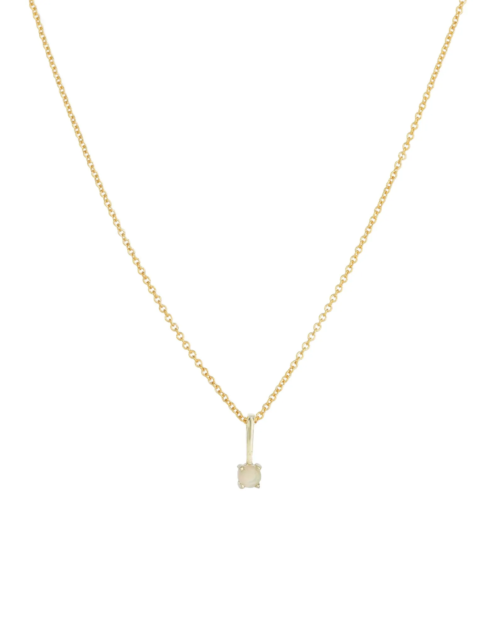 Birthstone Pendant Necklace sold by Blue Ruby