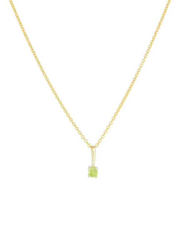 Birthstone Pendant Necklace sold by Blue Ruby