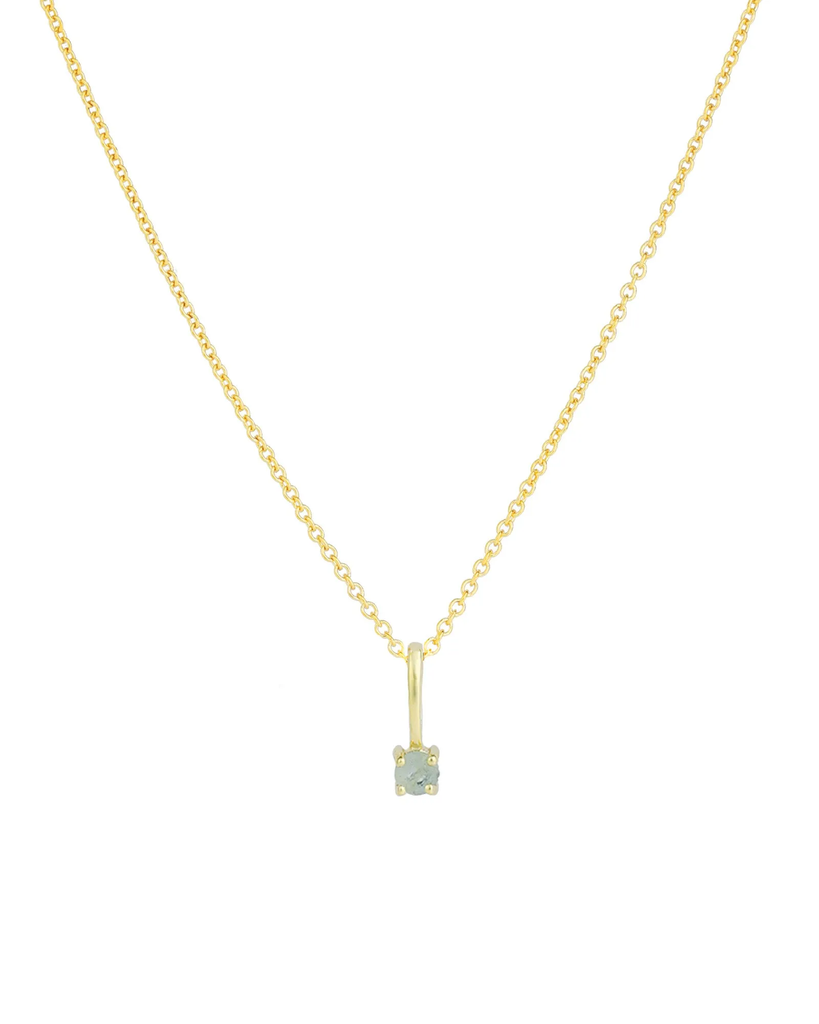 Birthstone Pendant Necklace sold by Blue Ruby