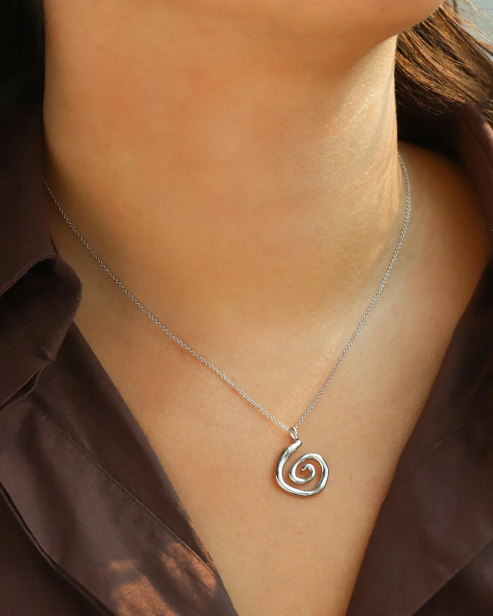 Swirl Drop Necklace sold by Blue Ruby product image thumbnail 2