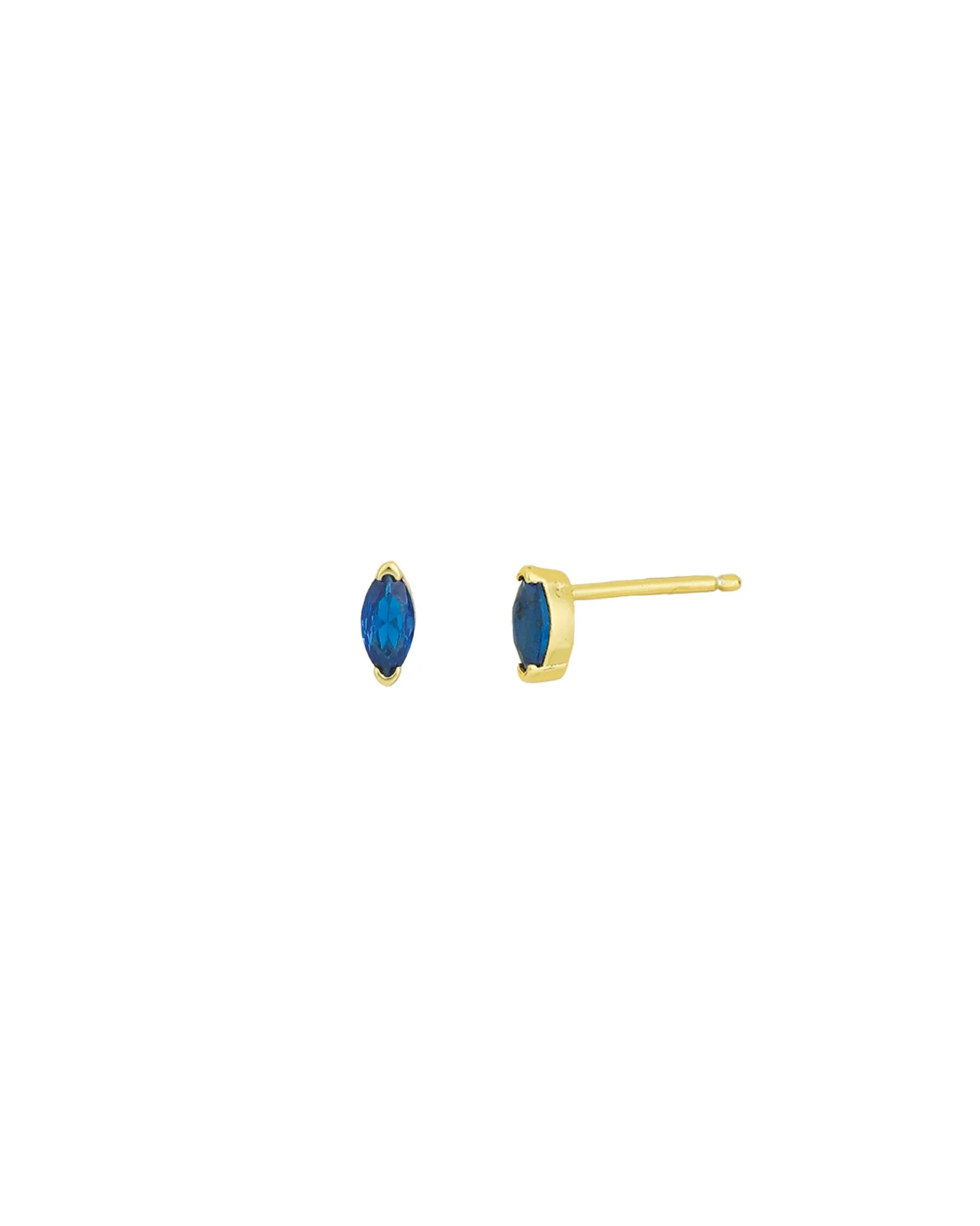 Birthstone Mix Shape CZ Studs sold by Blue Ruby