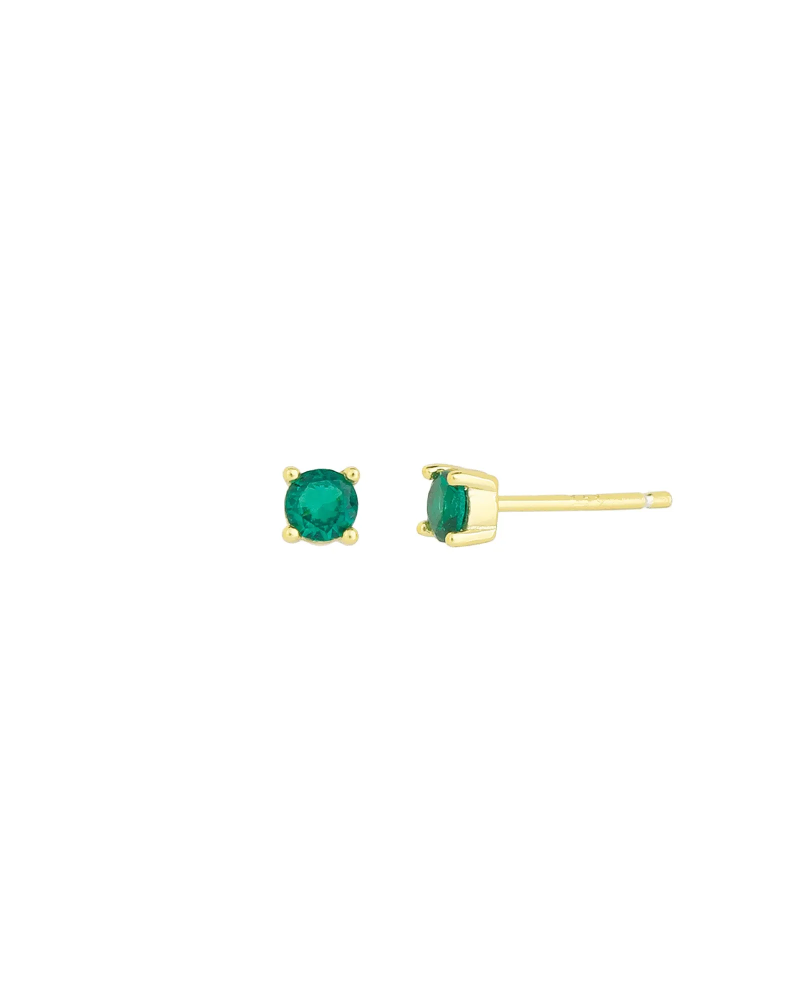 Birthstone Mix Shape CZ Stud sold by Blue Ruby
