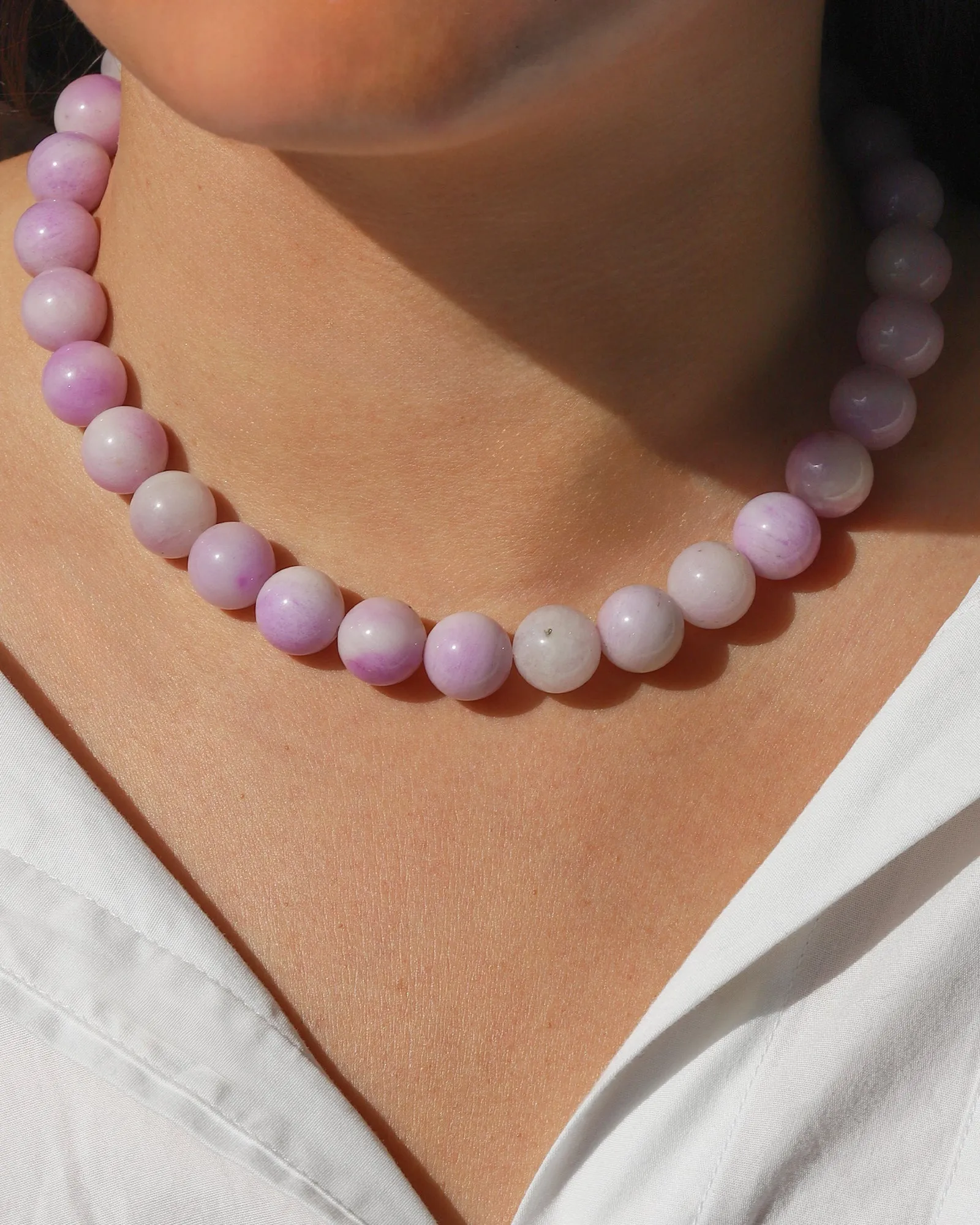 Chunky Beaded Necklace | 14mm sold by Blue Ruby product image thumbnail 2