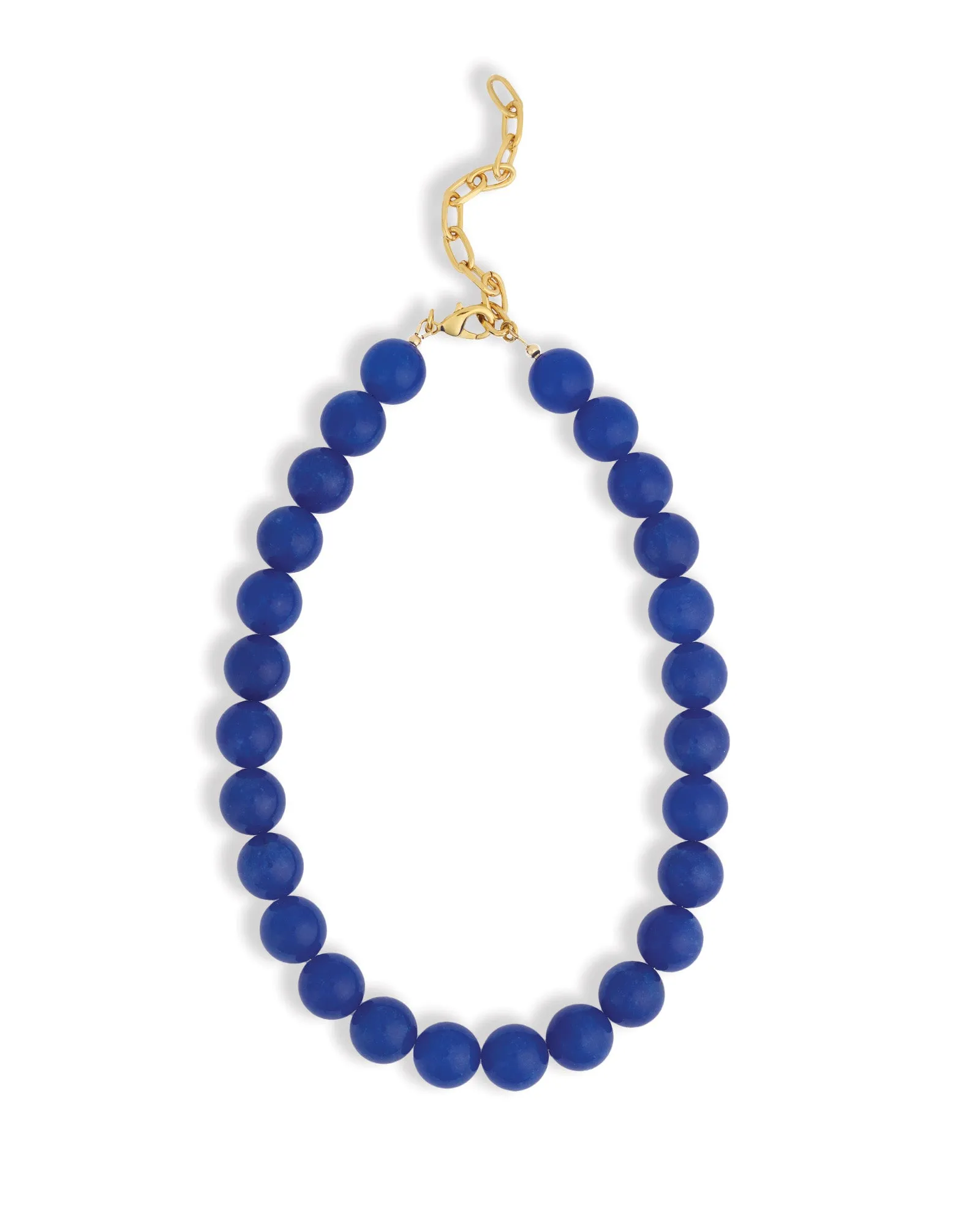 Chunky Beaded Necklace | 14mm sold by Blue Ruby product image thumbnail 3