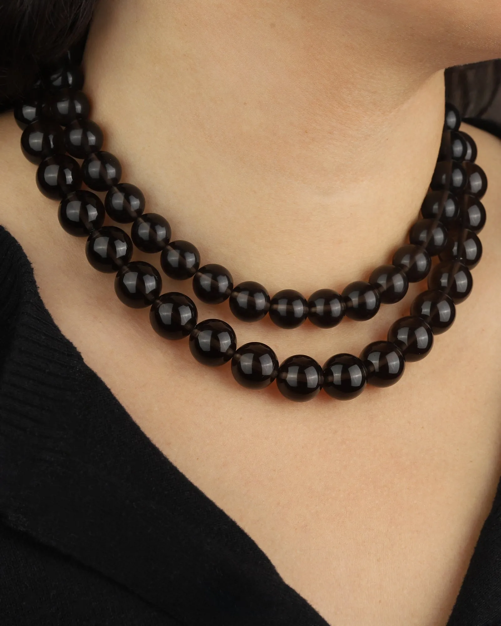 Chunky Beaded Necklace | 14mm sold by Blue Ruby product image thumbnail 4