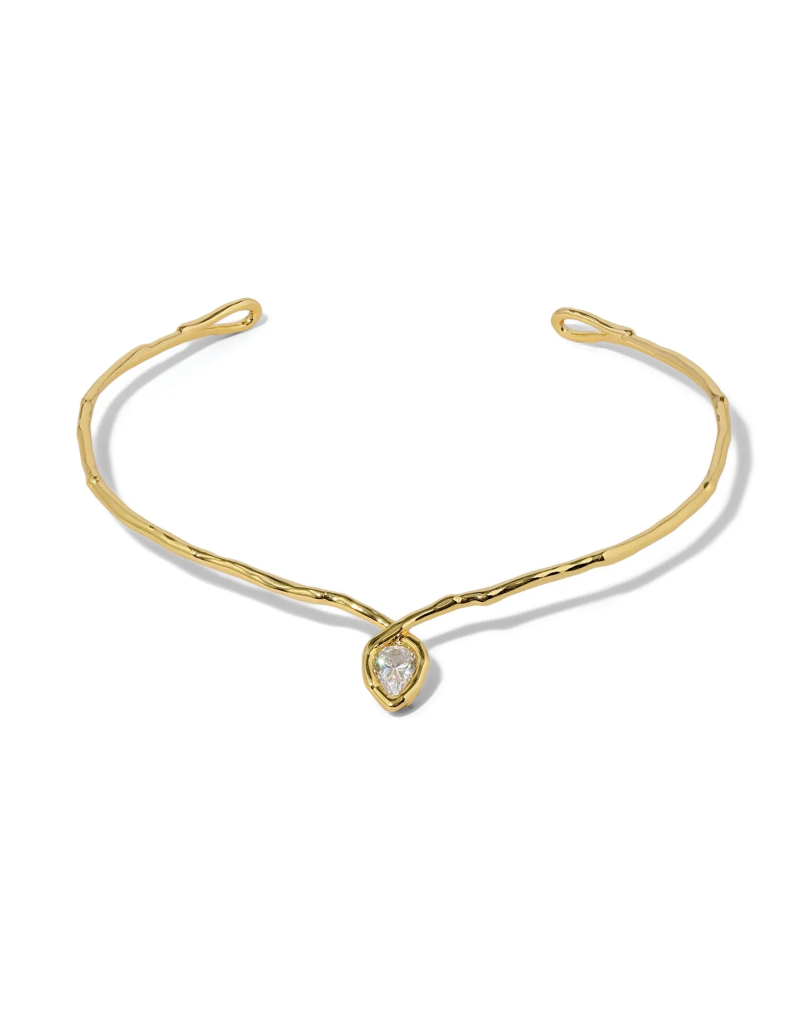 Asterales Gold Floating Collar Necklace sold by Blue Ruby product image thumbnail 3