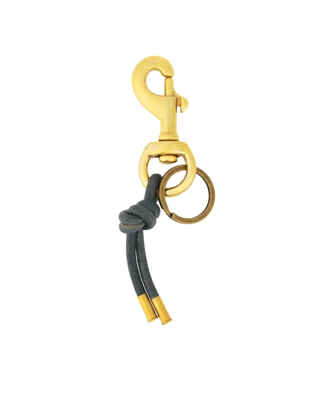 Leather Knot Keychain sold by Blue Ruby