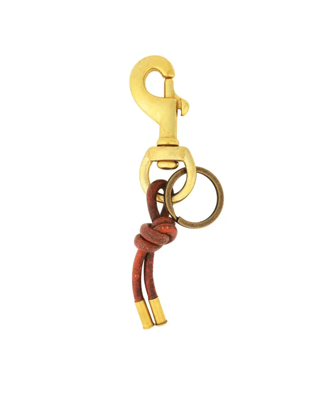 Leather Knot Keychain sold by Blue Ruby