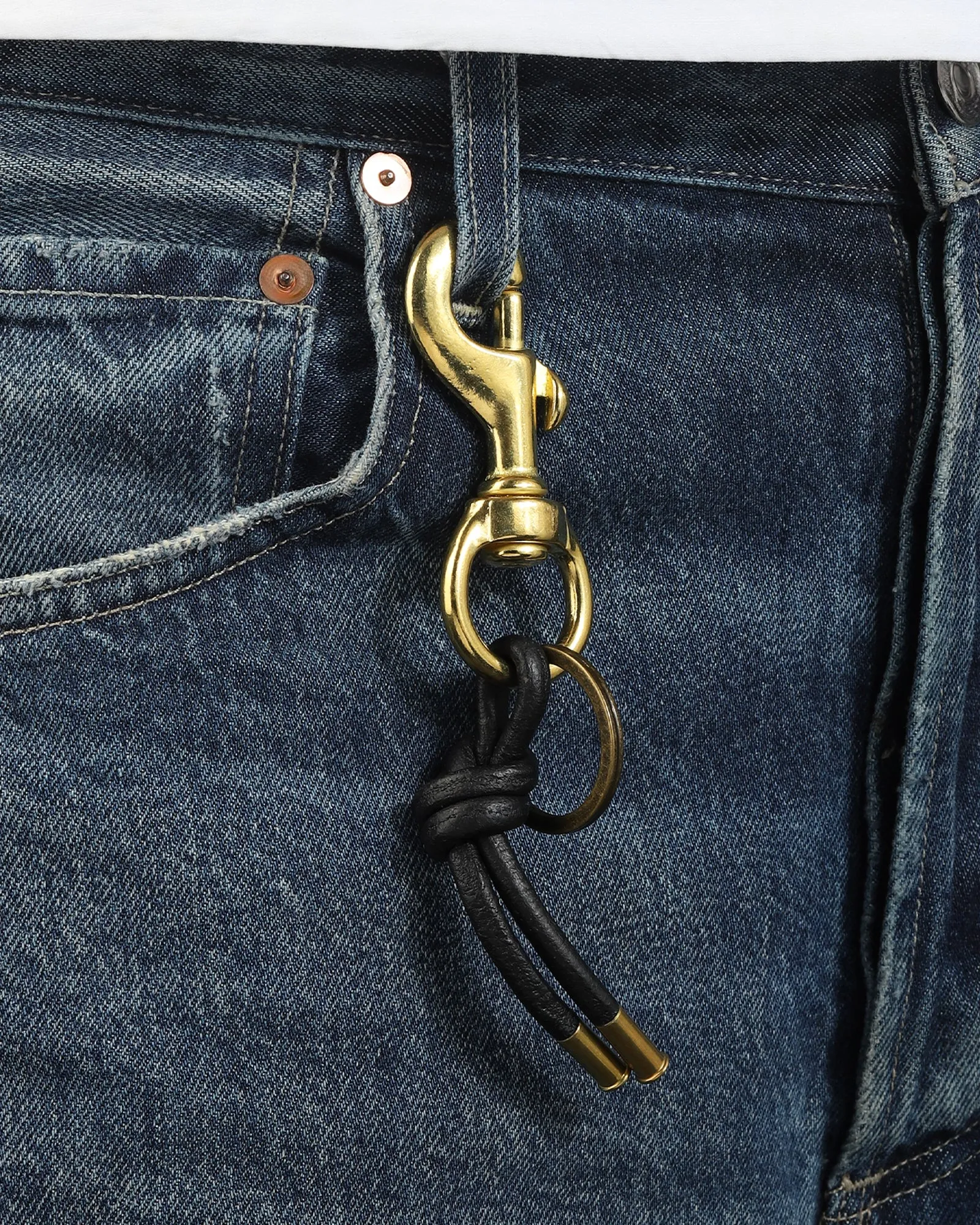 Leather Knot Keychain sold by Blue Ruby product image thumbnail 3