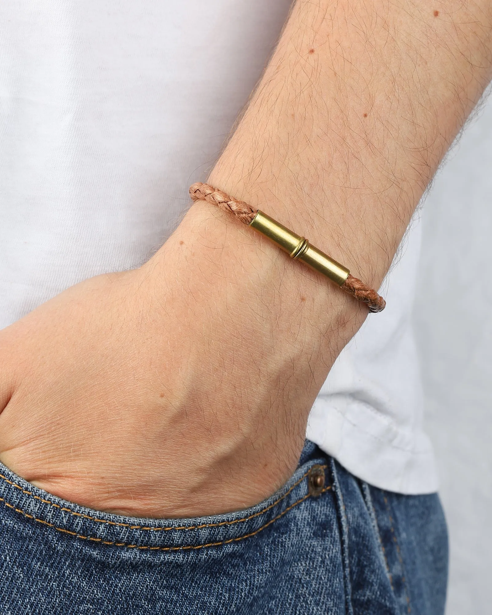 Flint Single Waxed Canvas Bracelet sold by Blue Ruby product image thumbnail 2