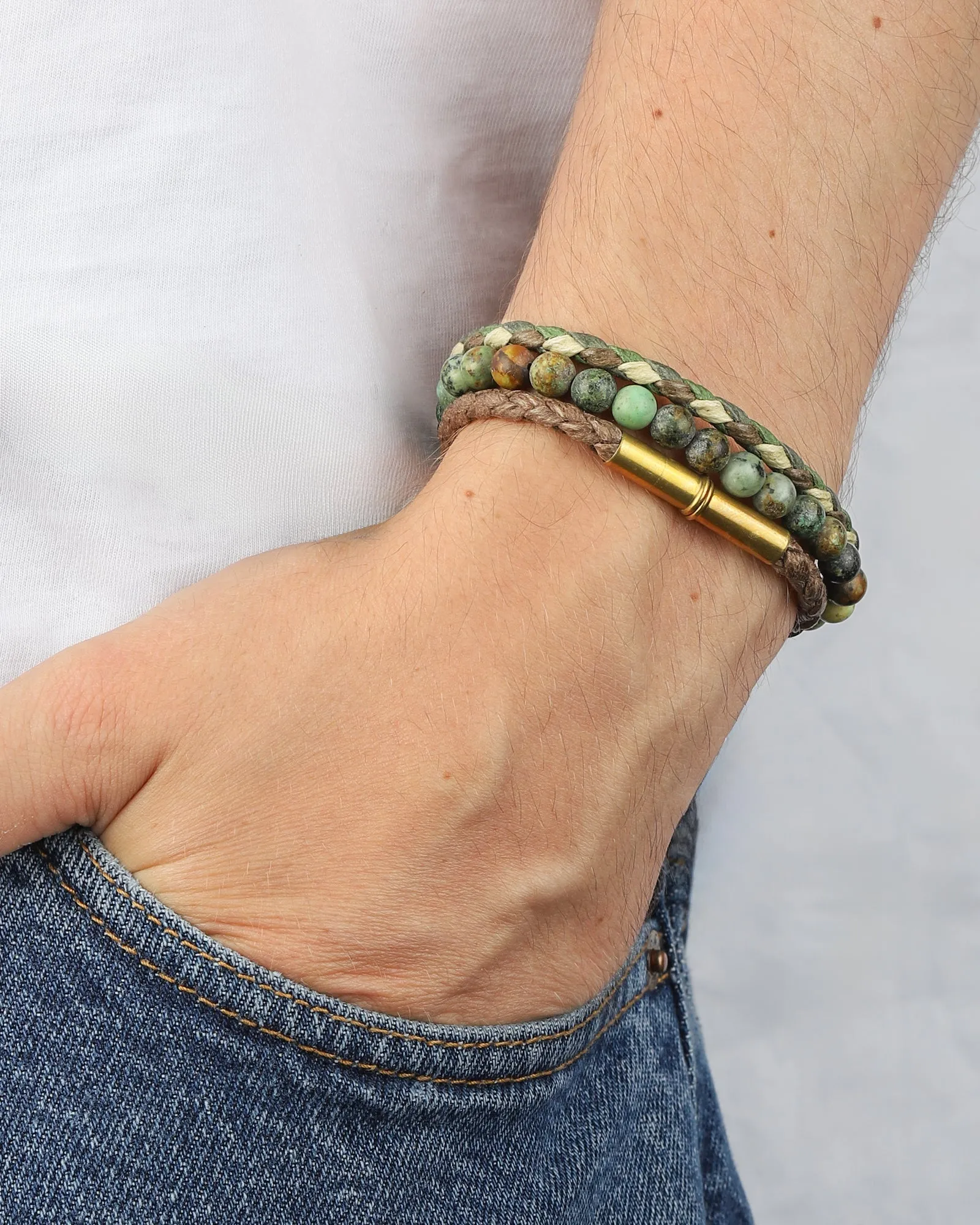 Flint Beaded Single Bracelet sold by Blue Ruby product image thumbnail 5