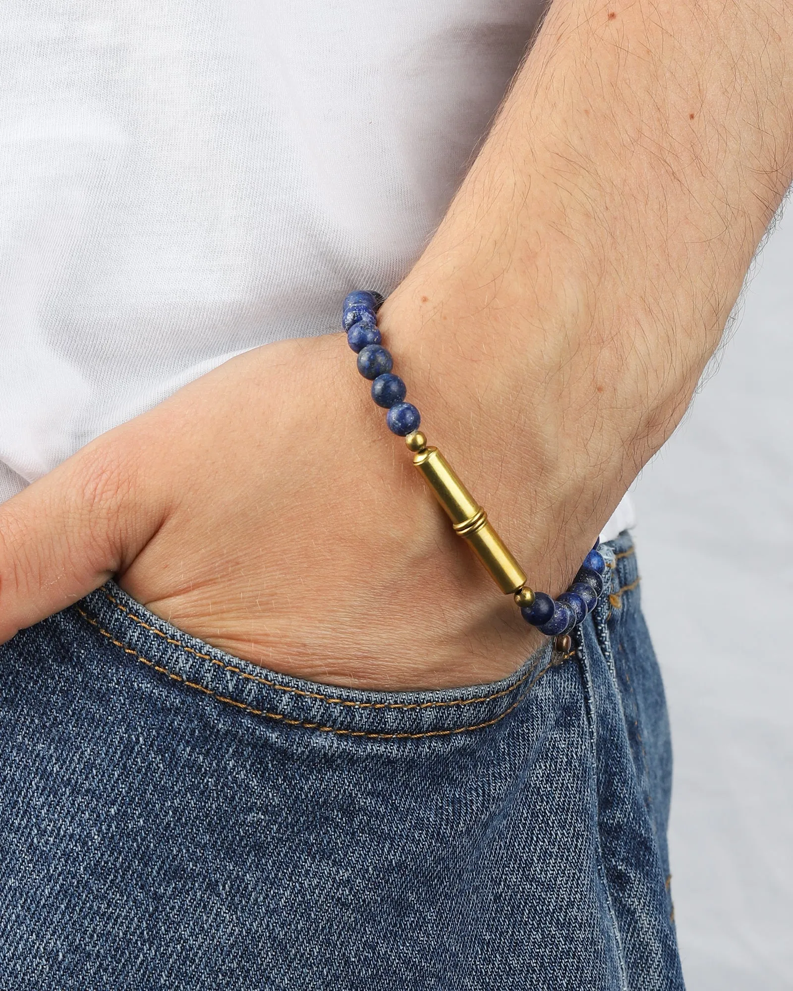 Flint Beaded Single Bracelet sold by Blue Ruby product image thumbnail 2