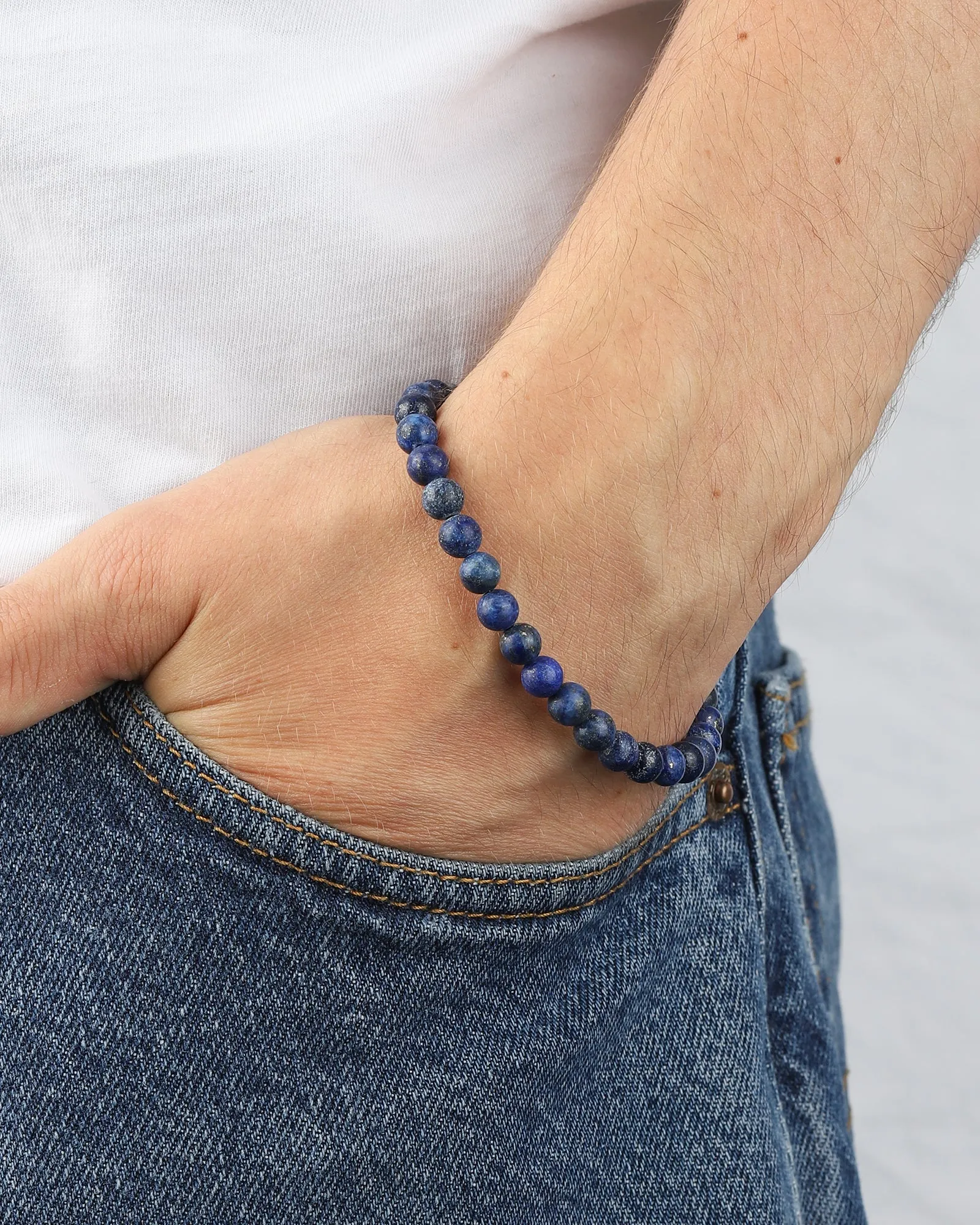 Flint Beaded Single Bracelet sold by Blue Ruby product image thumbnail 4