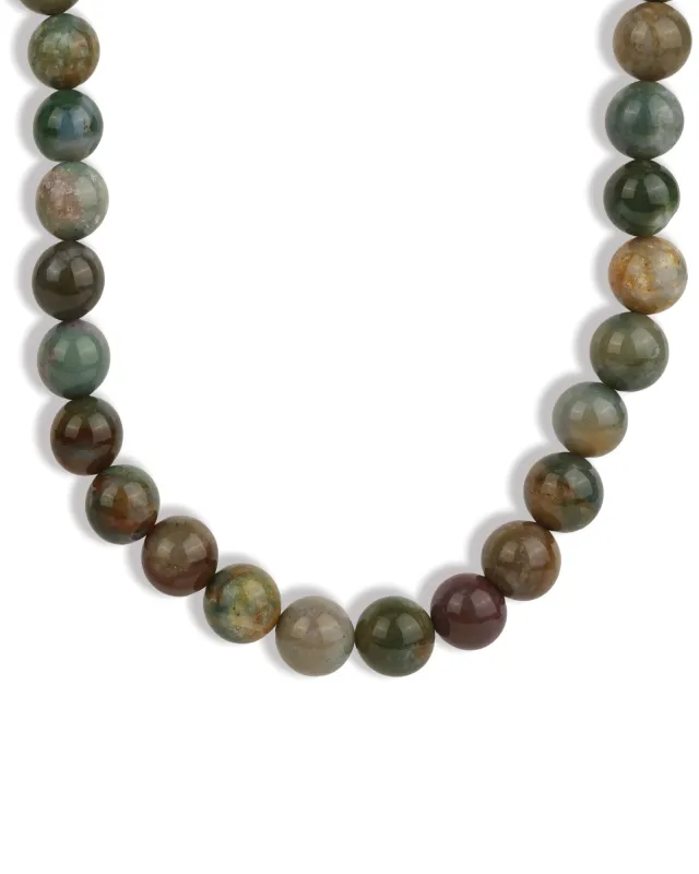 Chunky Beaded Necklace | 12mm sold by Blue Ruby