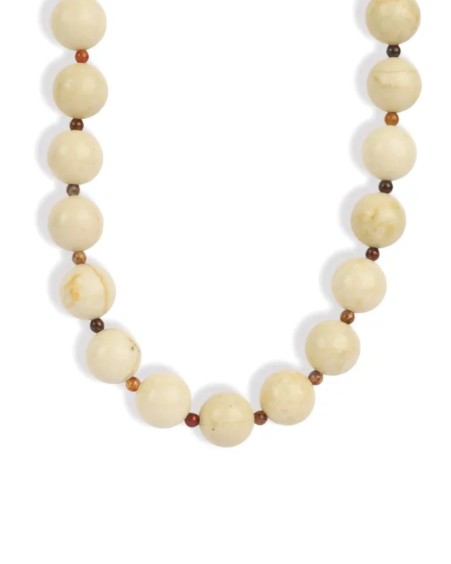 Mixed Shape Chunky Stone Necklace | 12mm sold by Blue Ruby
