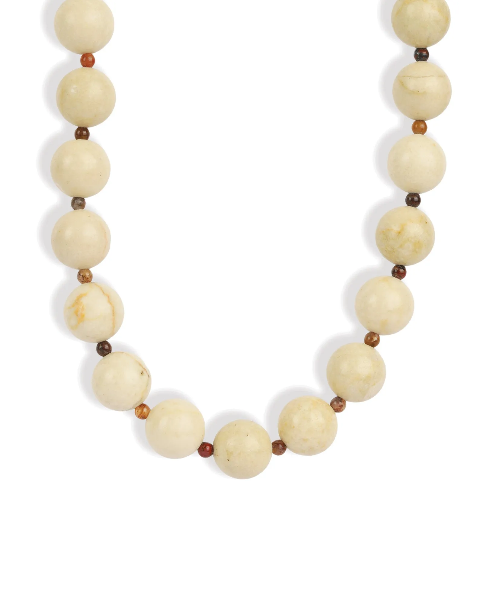 Mixed Shape Chunky Stone Necklace | 12mm sold by Blue Ruby