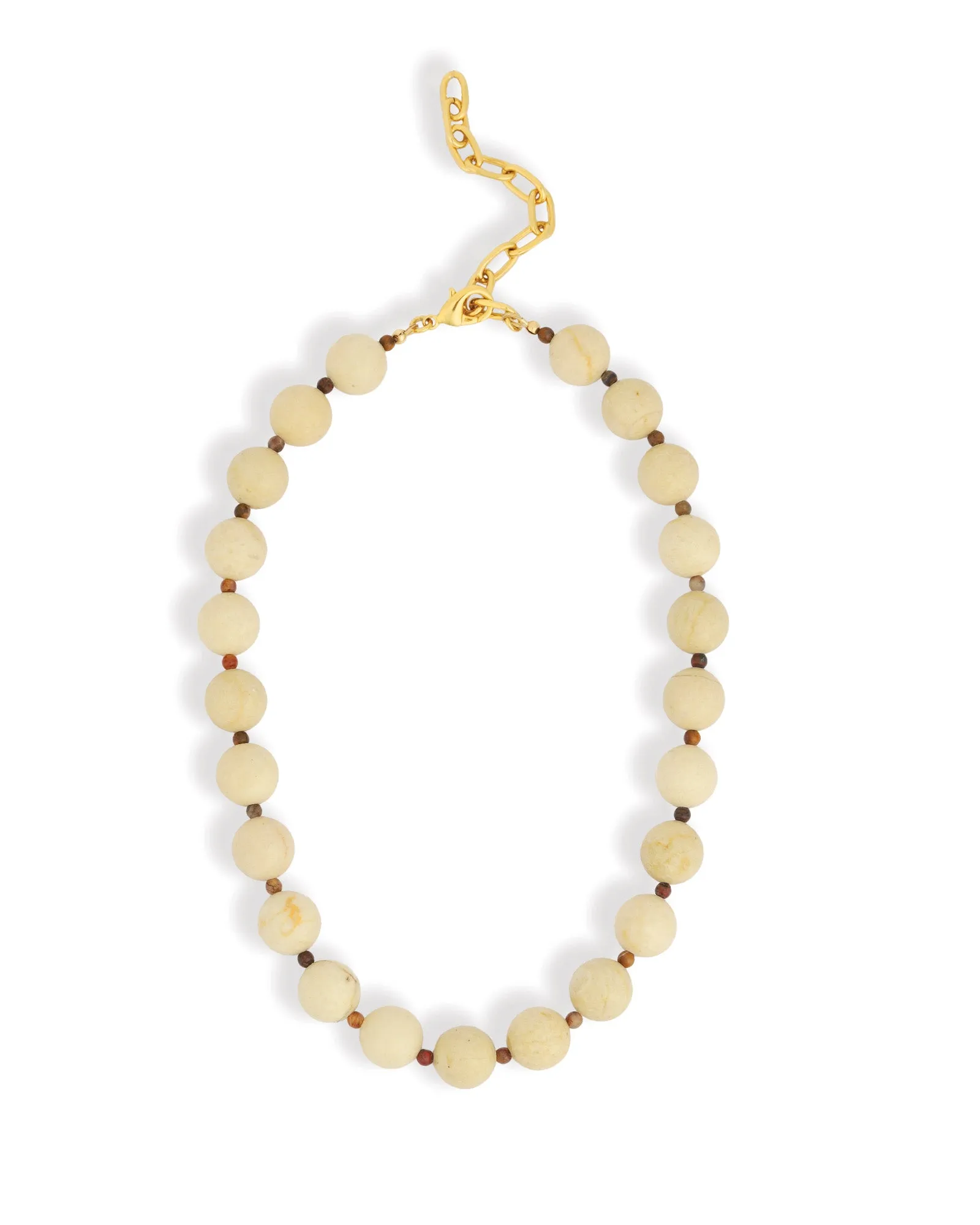 Mixed Shape Chunky Stone Necklace | 12mm sold by Blue Ruby product image thumbnail 3