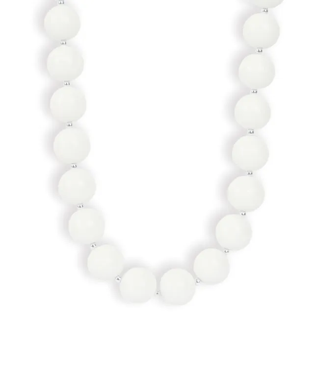 Mixed Shape Chunky Stone Necklace | 12mm sold by Blue Ruby