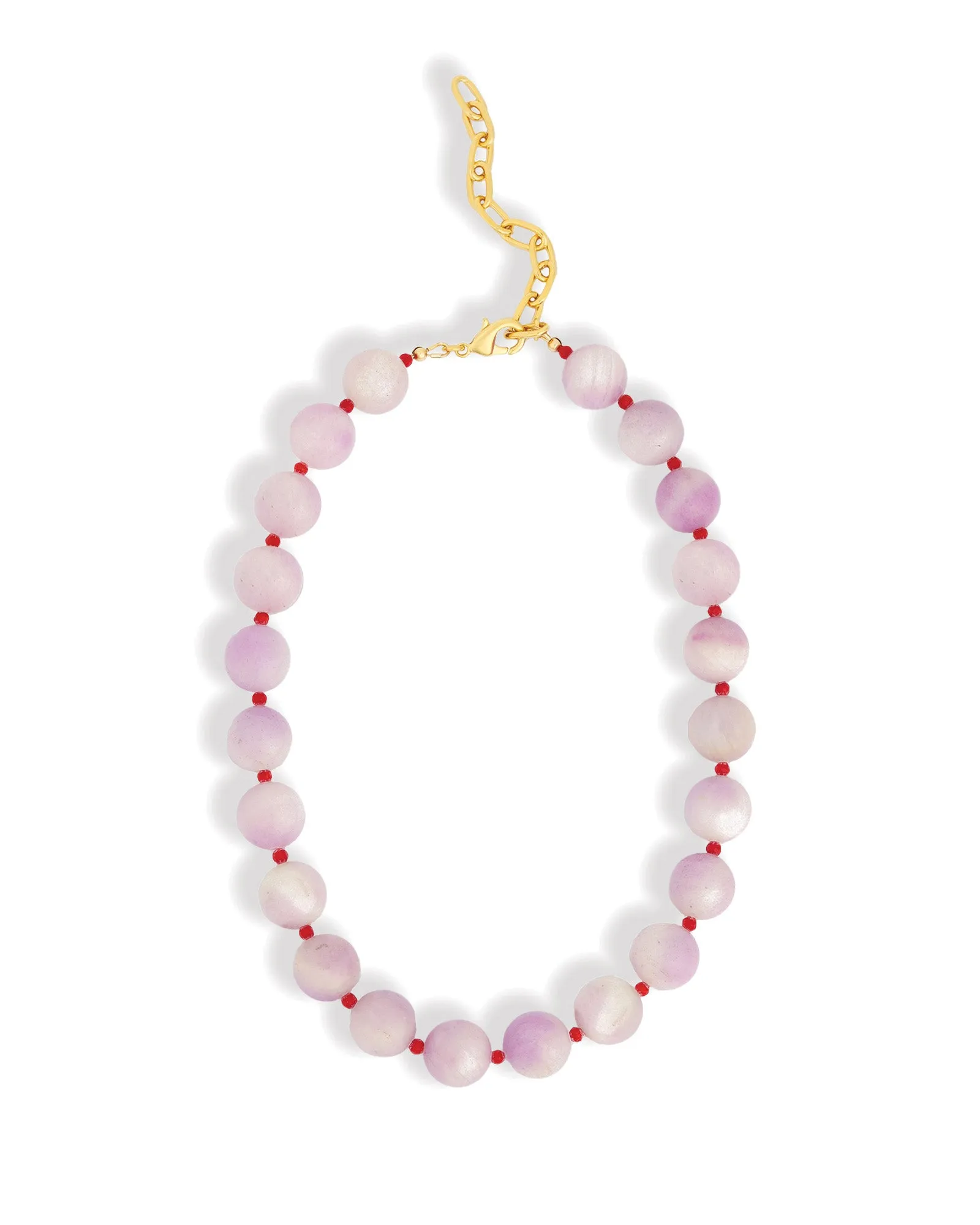 Mixed Shape Chunky Stone Necklace | 14mm sold by Blue Ruby product image thumbnail 3