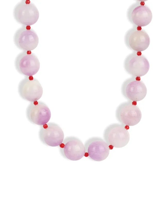 Mixed Shape Chunky Stone Necklace | 14mm sold by Blue Ruby