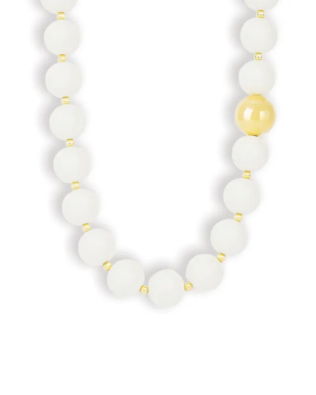 Mixed Shape Chunky Stone Necklace | 12mm sold by Blue Ruby